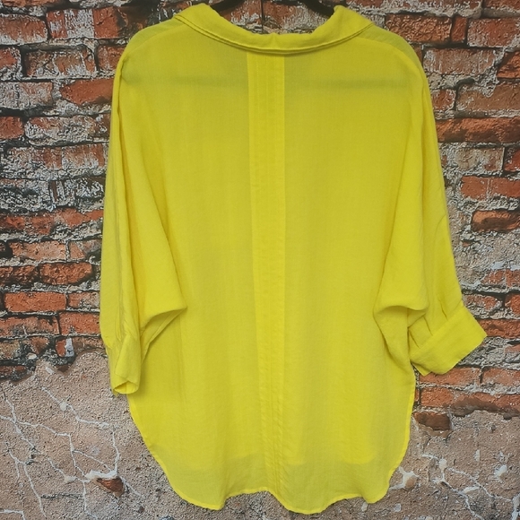 Fridaze 100% Linen Button-Up Women's Shirt, Size L - Picture 11 of 15